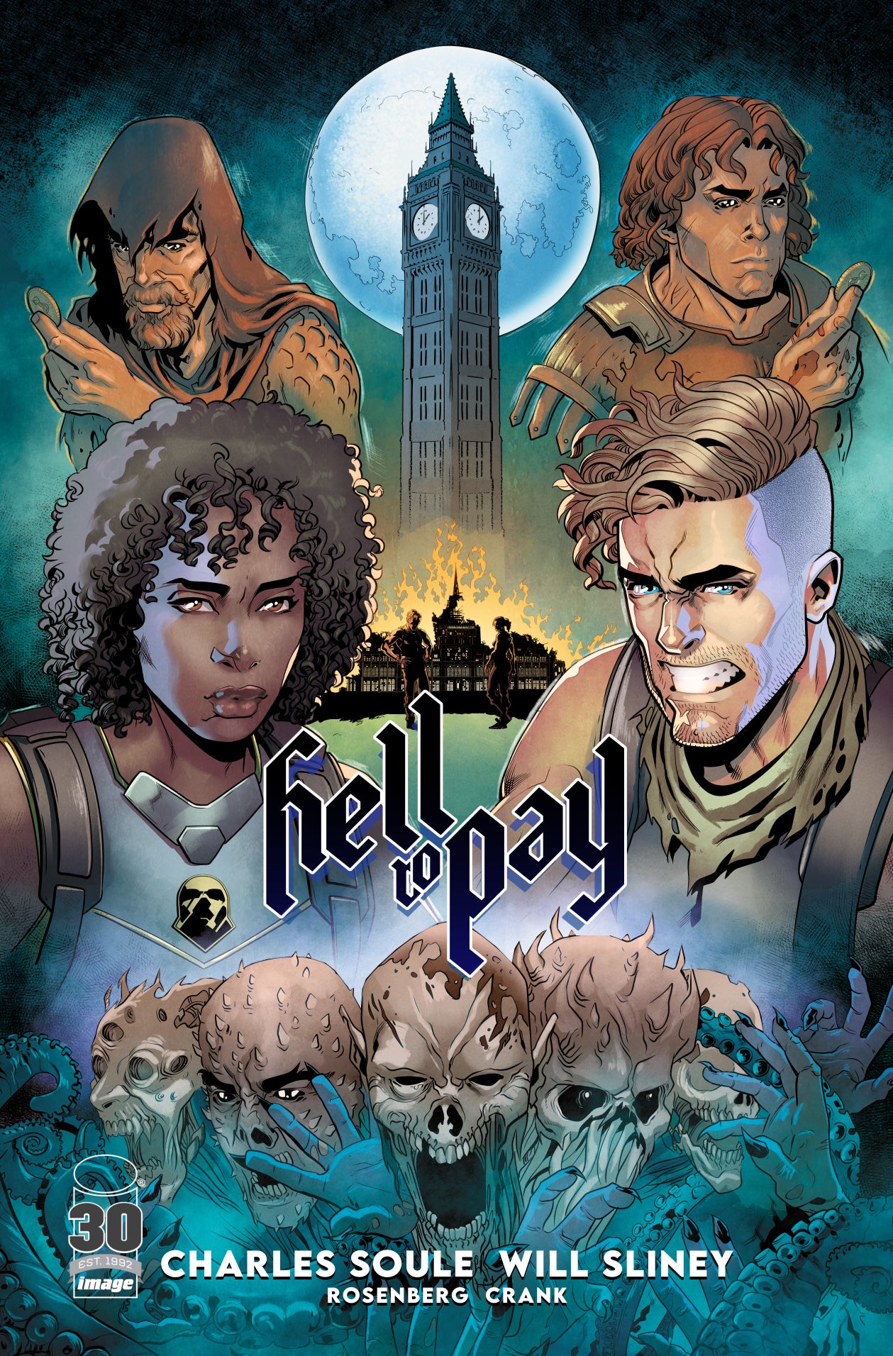 HELL TO PAY #1 WILL SLINEY UK EXCLUSIVE VARIANT LIMITED TO 500 COPIES