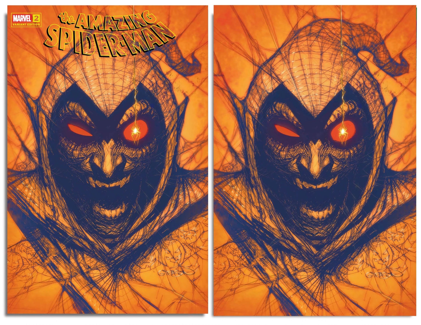AMAZING SPIDER-MAN #2 PAT GLEASON HOBGOBLIN WEBHEAD TRADE/VIRGIN VARIANT SET LIMITED TO 1500 SETS WITH COA