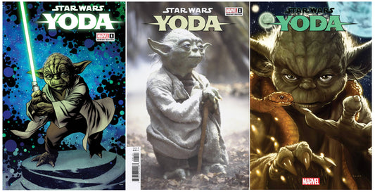 STAR WARS YODA #1 MIKE MCKONE VARIANT LIMITED TO 600 COPIES WITH NUMBERED COA + 1:10 & 1:25 VARIANTS