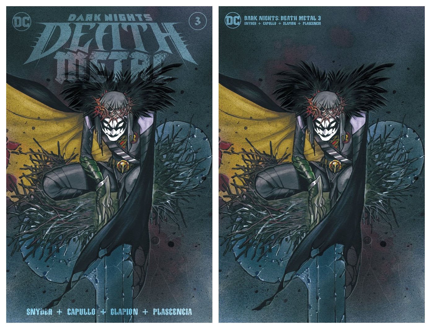 DARK NIGHTS DEATH METAL #3 PEACH MOMOKO ROBIN KING TRADE/MINIMAL VARIANT SET LIMITED TO 1500 SETS