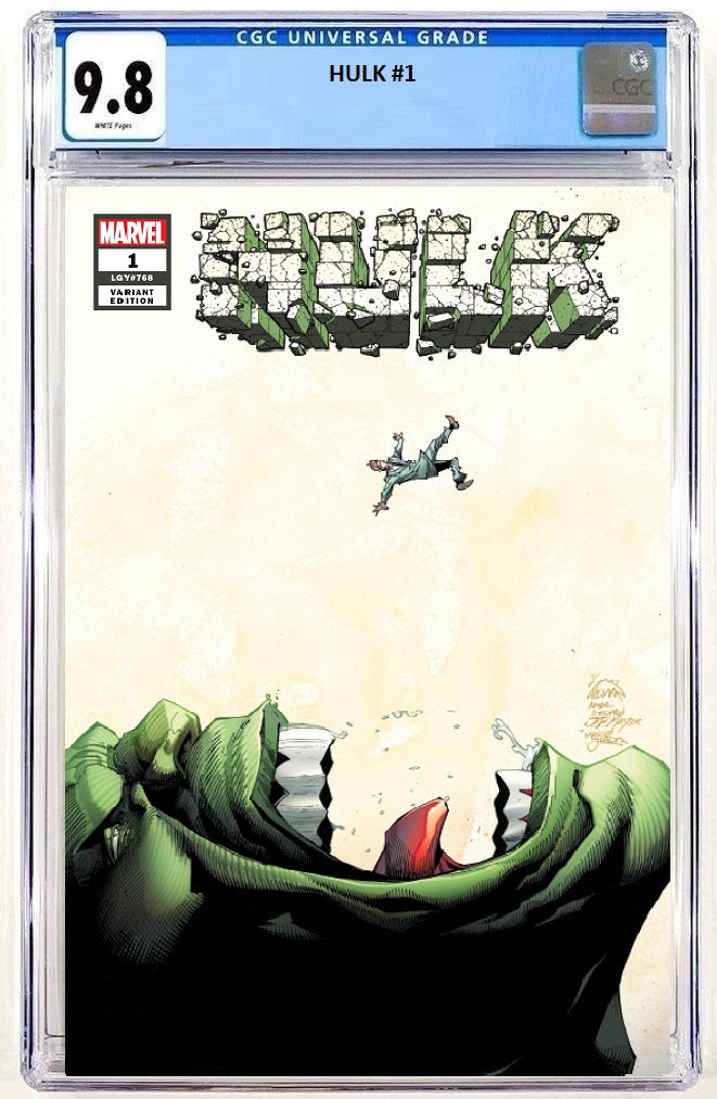 HULK #1 RYAN STEGMAN HOMAGE TRADE DRESS VARIANT LIMITED TO 3000 CGC 9.8 PREORDER