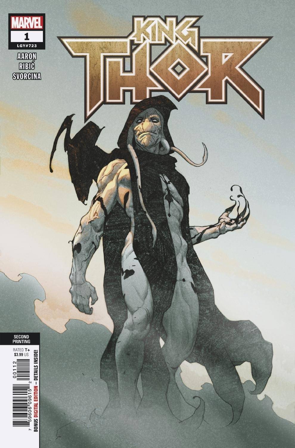 23/10/2019 KING THOR #1 (OF 4) 2ND PRINT RIBIC VARIANT