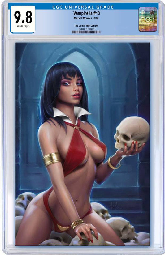 VAMPIRELLA #13 WILL JACK VARIANT LIMITED TO 500 CGC 9.8 PREORDER