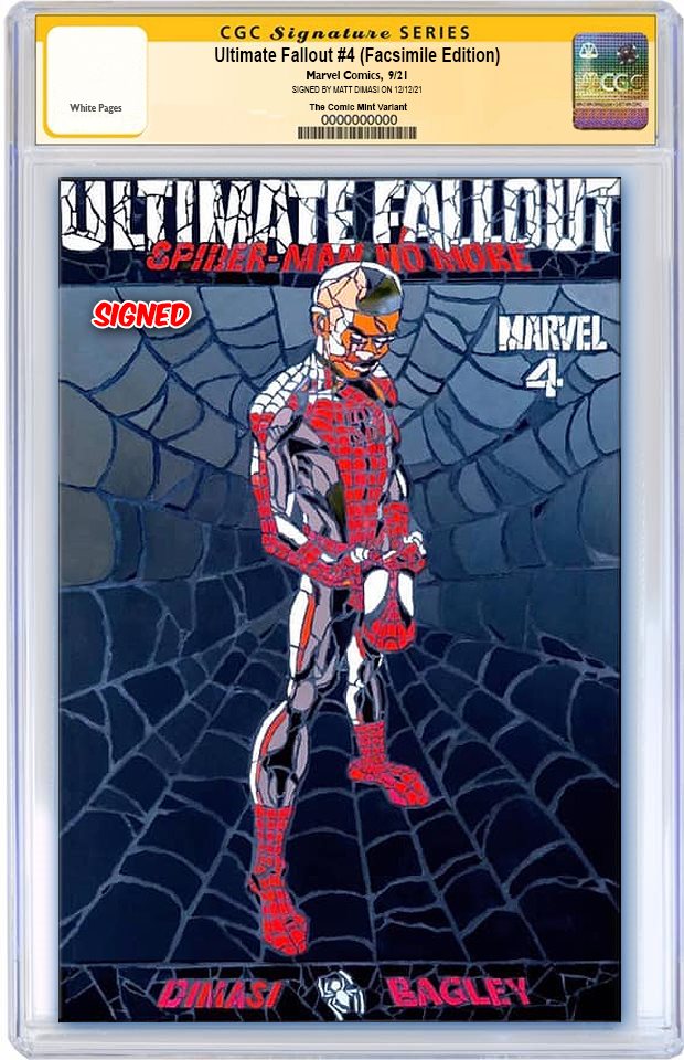 ULTIMATE COMICS FALLOUT #4 FACSIMILE TRADE DRESS VARIANT LIMITED TO 3000 CGC SS PREORDER