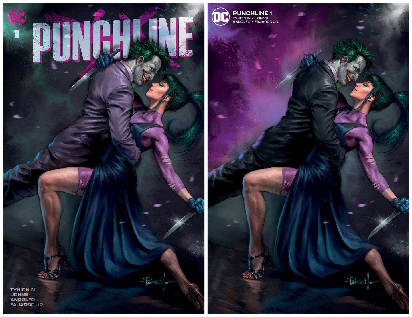 PUNCHLINE SPECIAL #1 LUCIO PARRILLO TRADE/MINIMAL TRADE VARIANT SET LIMITED TO 1500 SETS