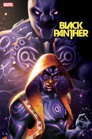 BLACK PANTHER #3 2ND PRINT MANHANINI VARIANT - 1ST COVER APP TOSIN ODUYE
