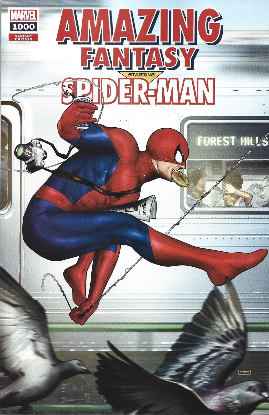 AMAZING FANTASY #1000 1:25 TAURIN CLARKE VARIANT