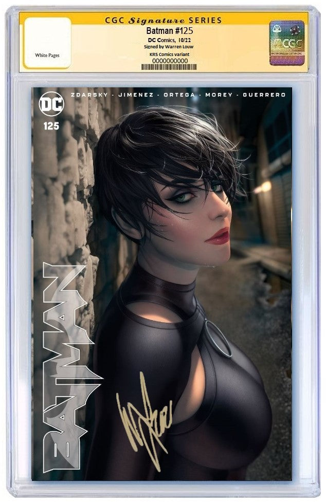 BATMAN #125 WARREN LOUW TRADE DRESS VARIANT LIMITED TO 3000 CGC SS PREORDER