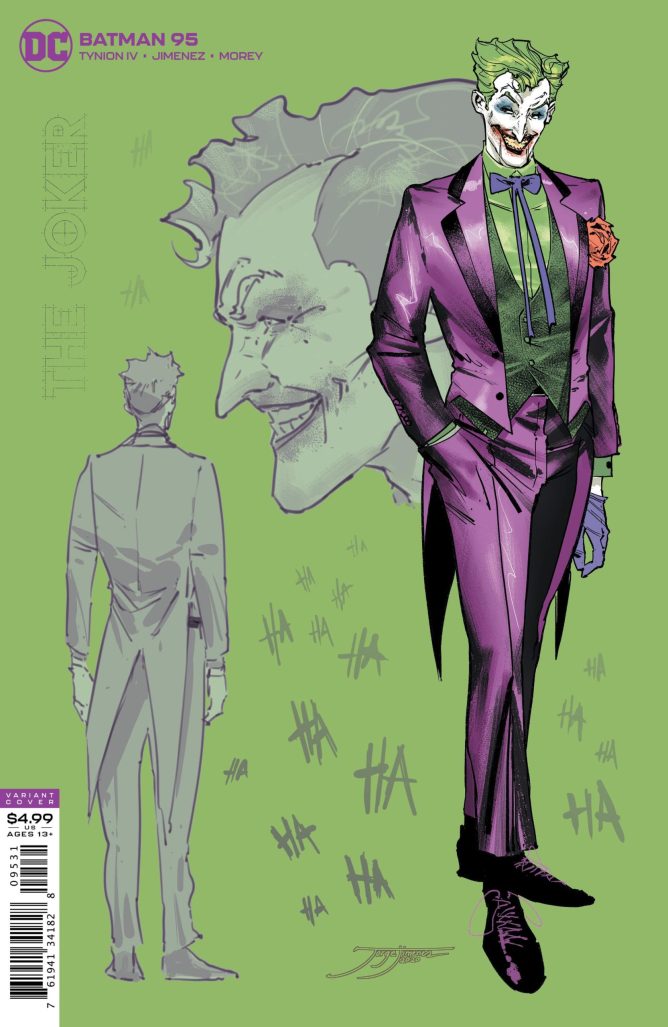 21/07/2020 BATMAN #95 1:25 JOKER VARIANT