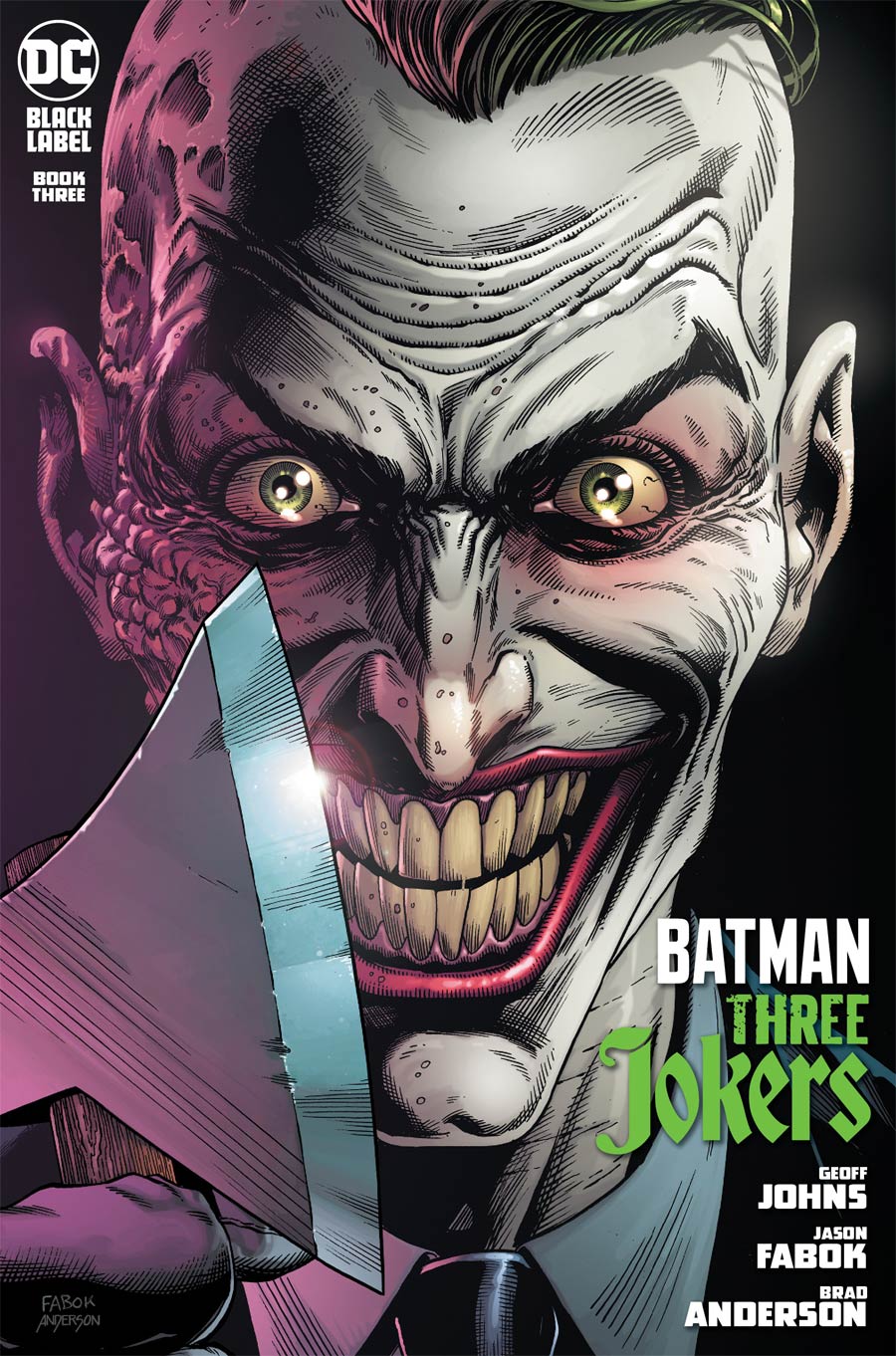 BATMAN THREE JOKERS #3 (OF 3) PREMIUM VARIANT I END GAME MOHAWK