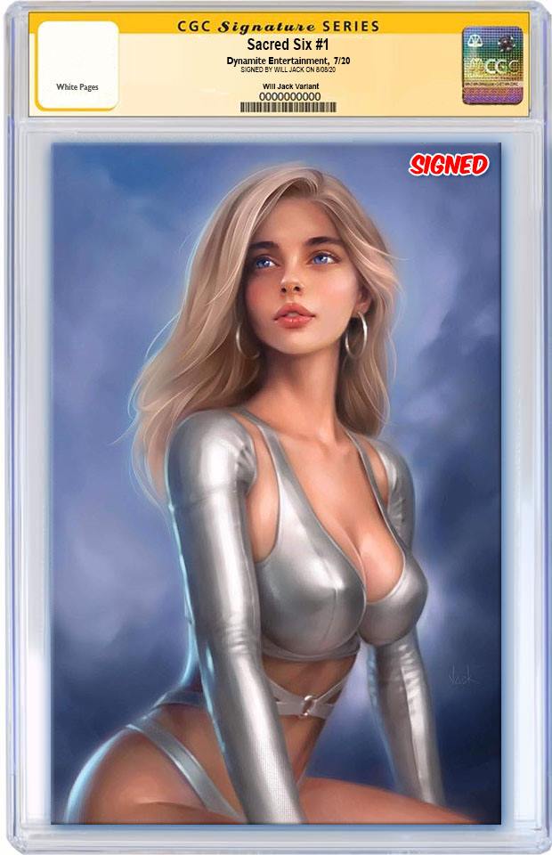 SACRED SIX #1 WILL JACK 'NYX' VIRGIN VARIANT