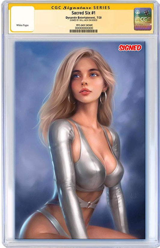 SACRED SIX #1 WILL JACK 'NYX' VIRGIN VARIANT