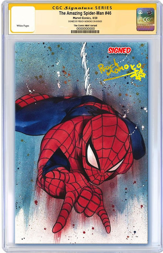 AMAZING SPIDER-MAN #46 PEACH MOMOKO VARIANT