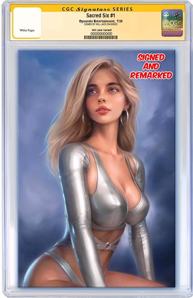 SACRED SIX #1 WILL JACK 'NYX' VIRGIN VARIANT