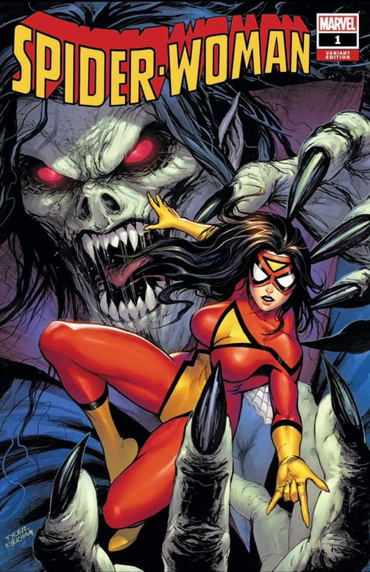 SPIDER-WOMAN #1 TYLER KIRKHAM TRADE DRESS VARIANT