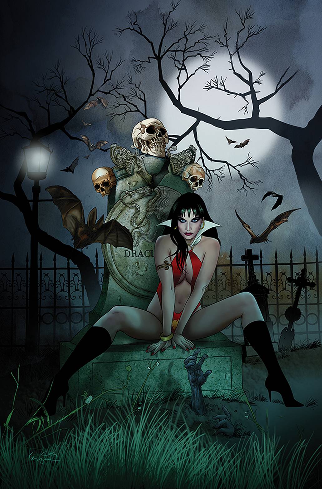 VAMPIRELLA #22 1:30 GUNDUZ VIRGIN VARIANT