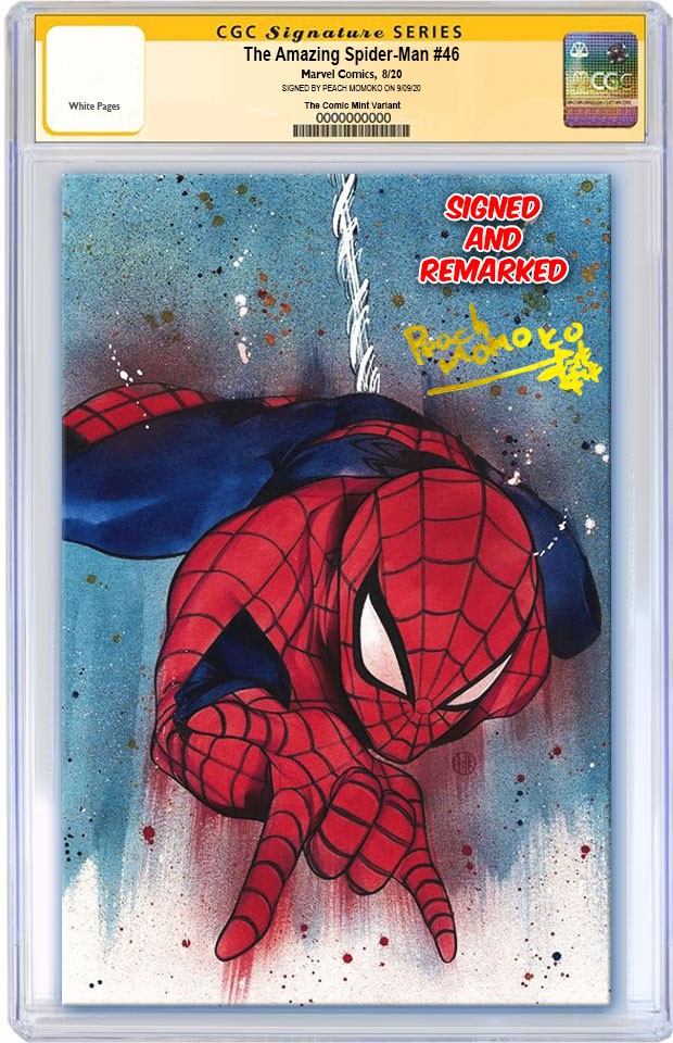 AMAZING SPIDER-MAN #46 PEACH MOMOKO VARIANT