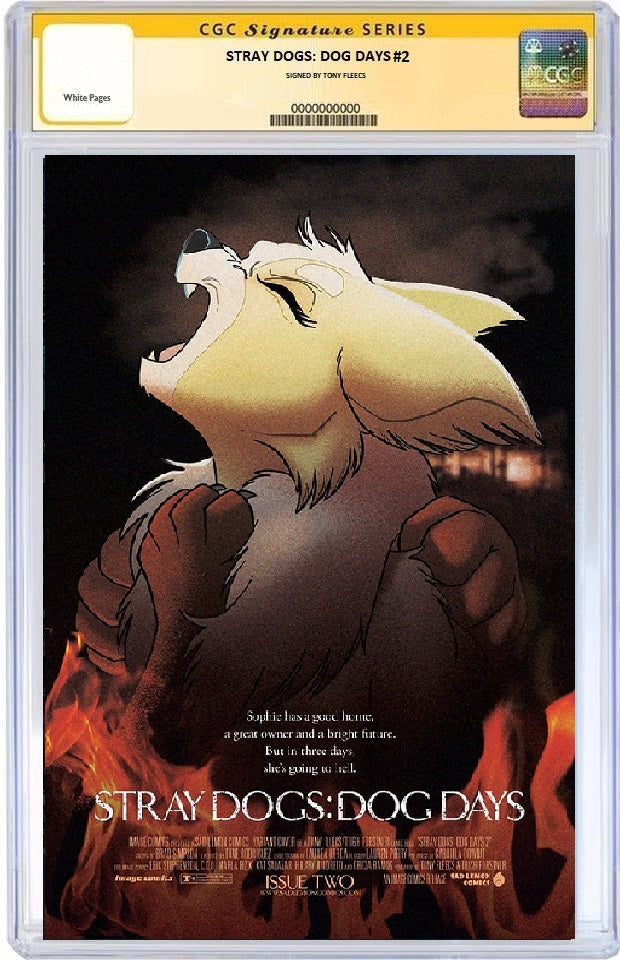 STRAY DOGS: DOG DAYS #2 FLEECS & FORSTNER DRAG ME TO HELL HOMAGE LIMITED TO 500 COPIES CGC SS PREORDER