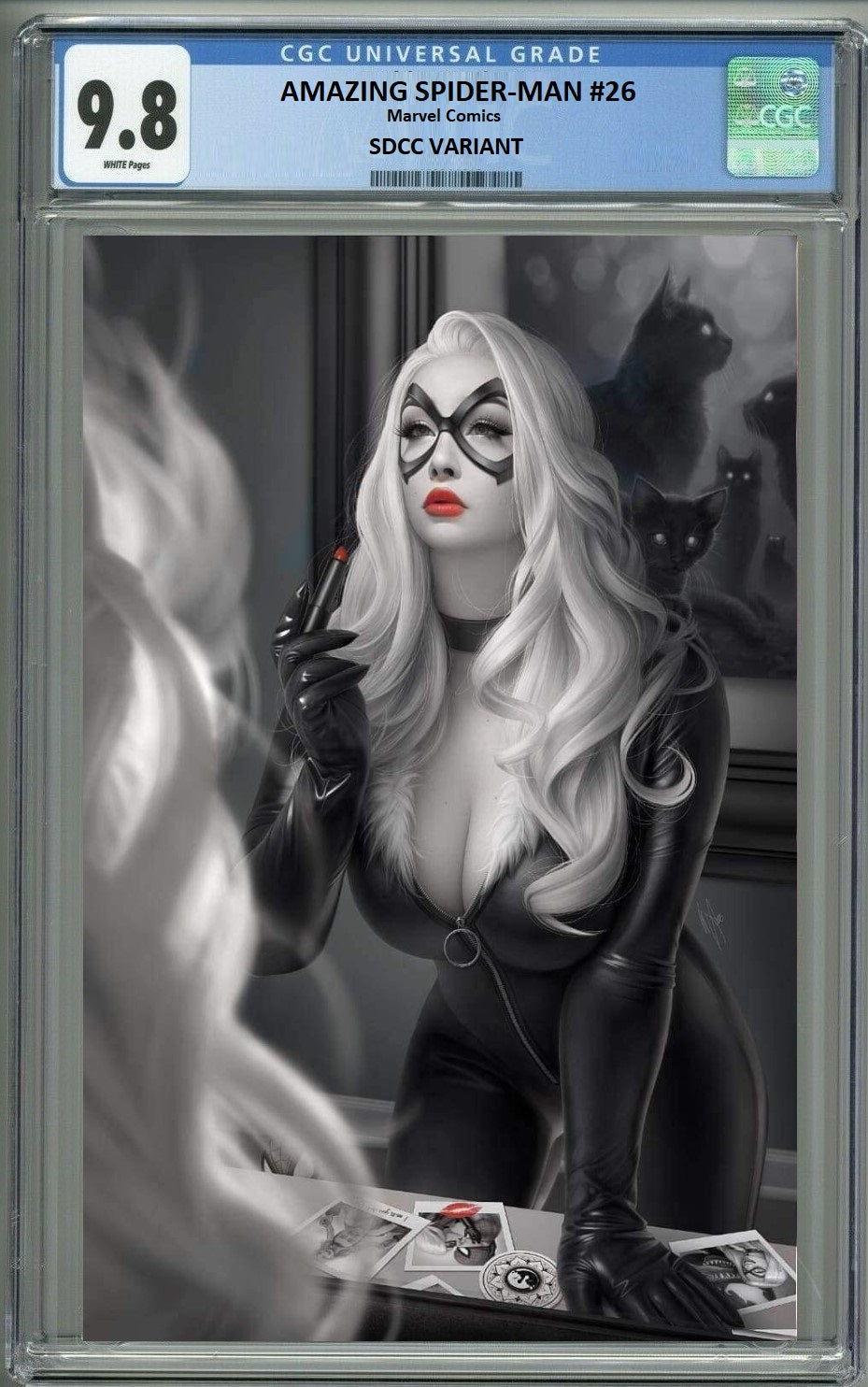 AMAZING SPIDER-MAN #26 WARREN LOUW SDCC COLOUR SPLASH VARIANT LIMITED TO 1000 COPIES - RAW & GRADED OPTIONS