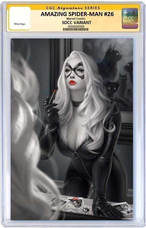 AMAZING SPIDER-MAN #26 WARREN LOUW SDCC COLOUR SPLASH VARIANT LIMITED TO 1000 COPIES - RAW & GRADED OPTIONS