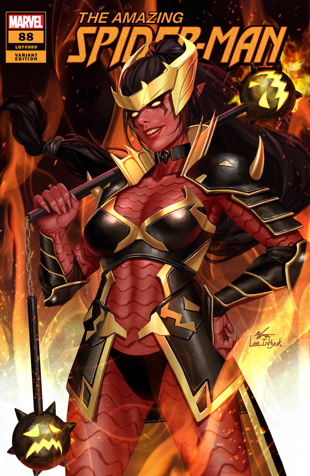 AMAZING SPIDER-MAN #88 INHYUK LEE TRADE DRESS VARIANT LIMITED TO 3000 1ST QUEEN GOBLIN