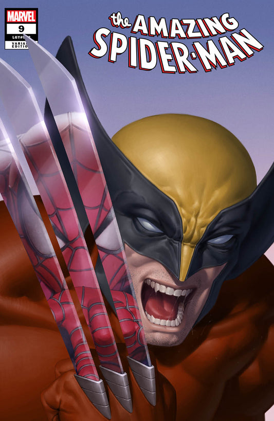 AMAZING SPIDER-MAN #9 JUNGGEUN YOON VARIANT LIMITED TO 600 COPIES WITH COA