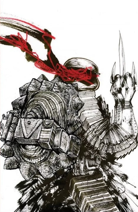 TMNT THE LAST RONIN #4 DAVID CHOE VIRGIN VARIANT LIMITED TO 550 COPIES