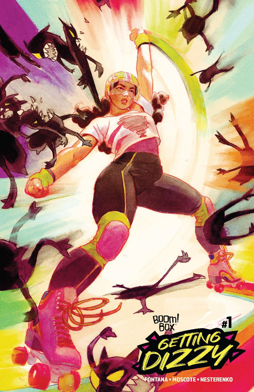 GETTING DIZZY #1 GERALD PAREL VARIANT LIMITED TO 600 WITH COA