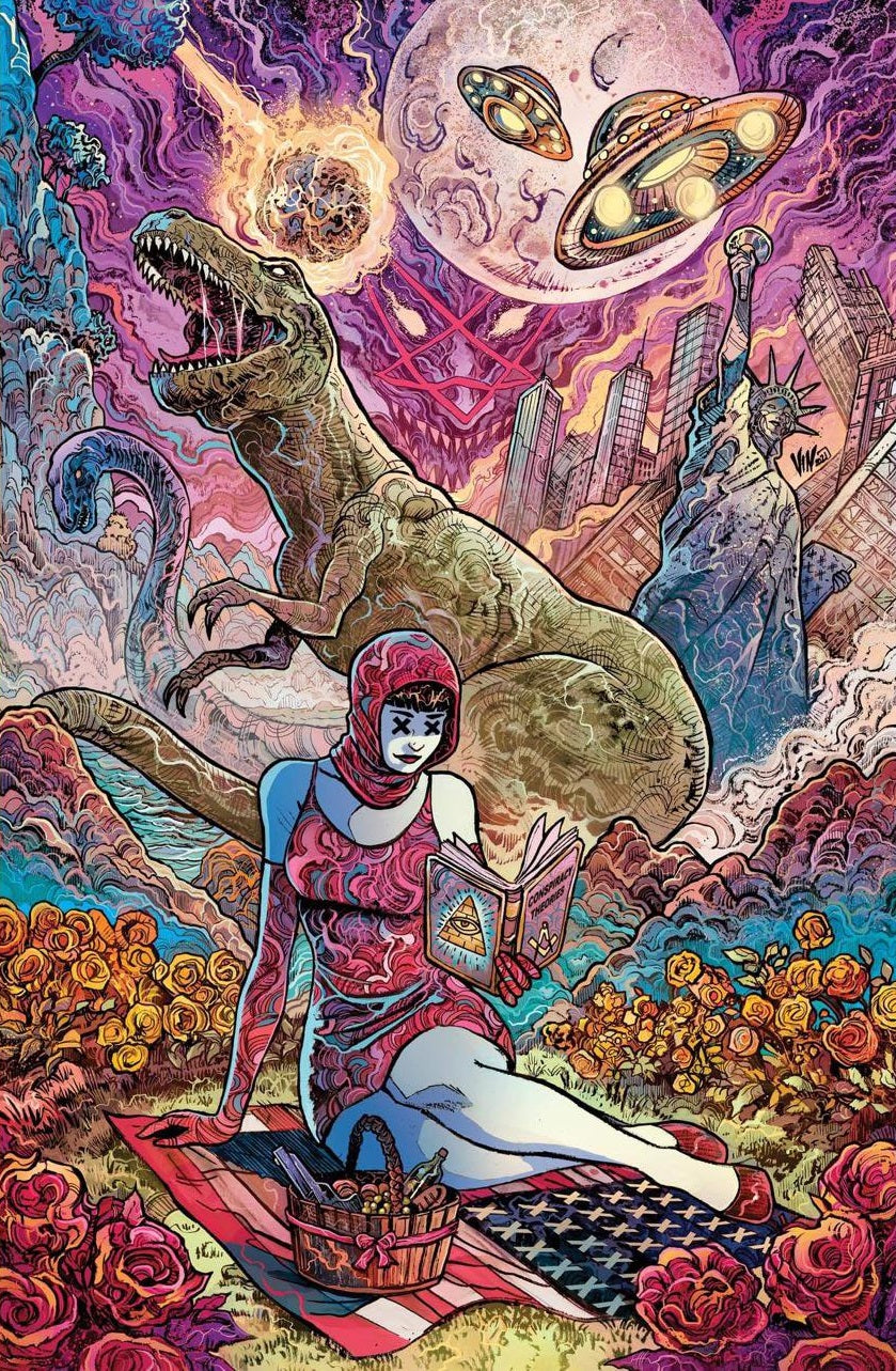 DEPARTMENT OF TRUTH #13 VINCENZO RICCARDI VARIANT LIMITED TO 400 WITH COA