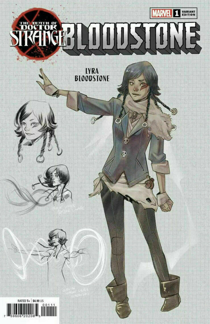DEATH OF DOCTOR STRANGE BLOODSTONE #1 1:10 GUARA DESIGN VARIANT - 1ST APP LYRA BLOODSTONE