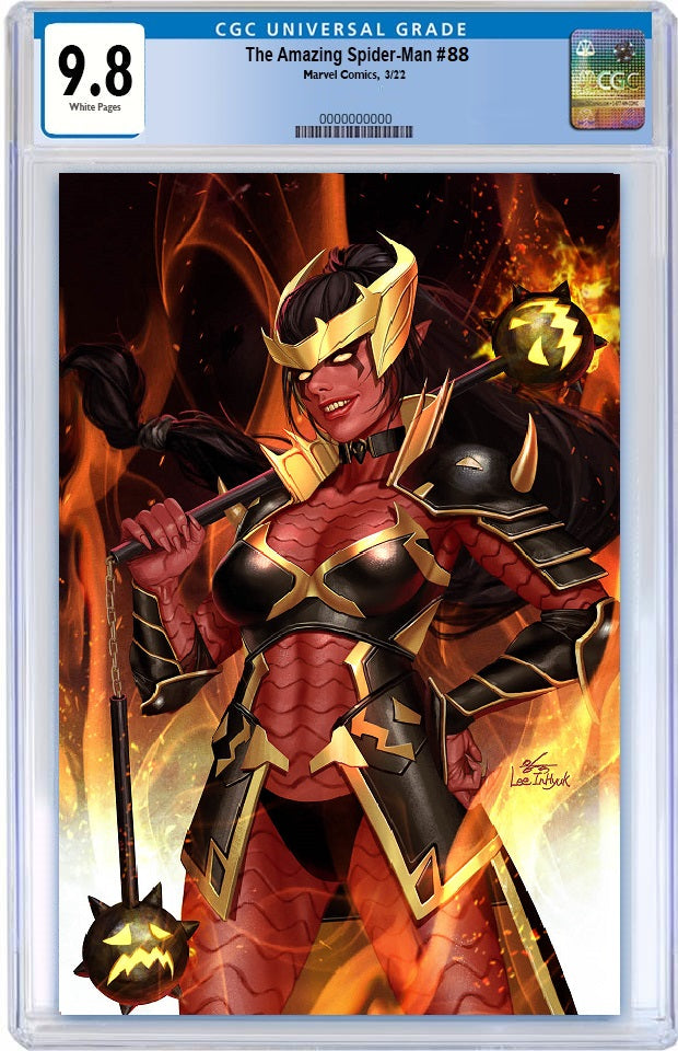 AMAZING SPIDER-MAN #88 INHYUK LEE VIRGIN VARIANT LIMITED TO 1000 1ST QUEEN GOBLIN CGC 9.8 PREORDER