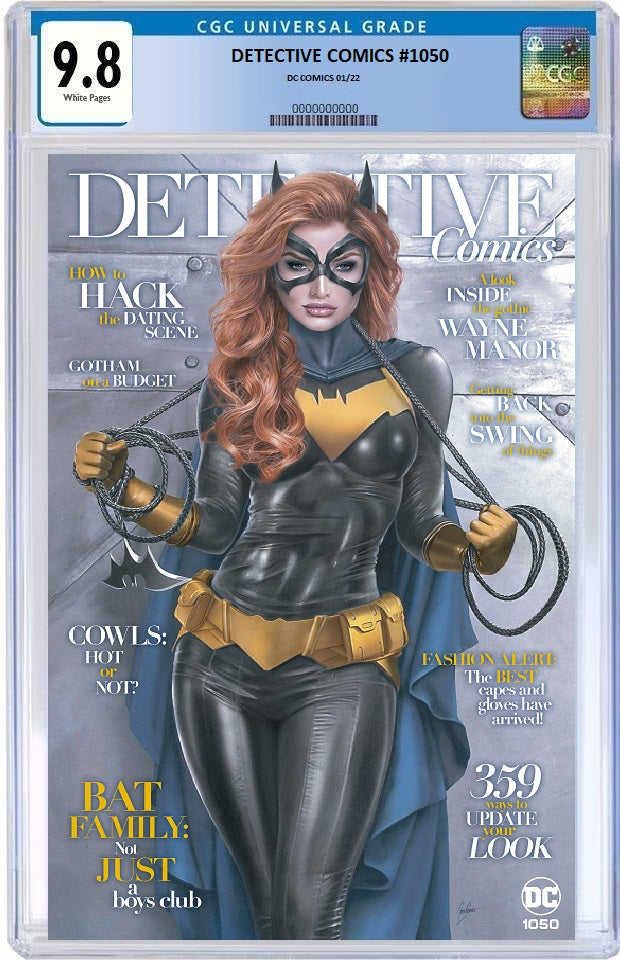 DETECTIVE COMICS #1050 NATALI SANDERS MAGAZINE HOMAGE VARIANT LIMITED TO 3000 CGC 9.8 PREORDER