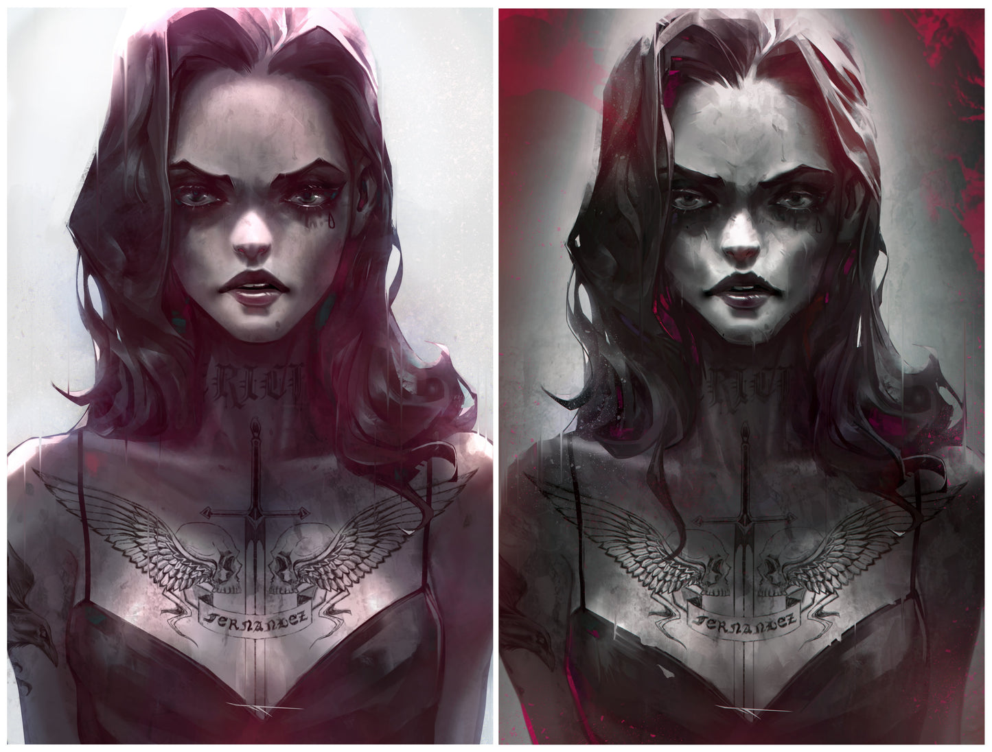 GUMAA : THE BEGINNING OF HER #1 IVAN TAO VIRGIN/BLIND FAITH VIRGIN VARIANT SET LIMITED TO 350 SETS