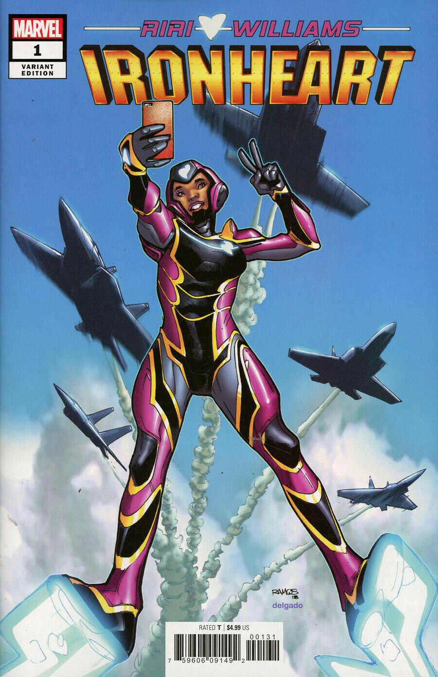 IRONHEART #1 RAMOS VARIANT