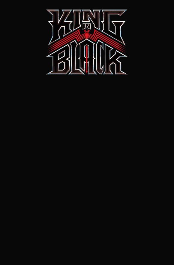 KING IN BLACK #1 (OF 5) BLACK BLANK VAR