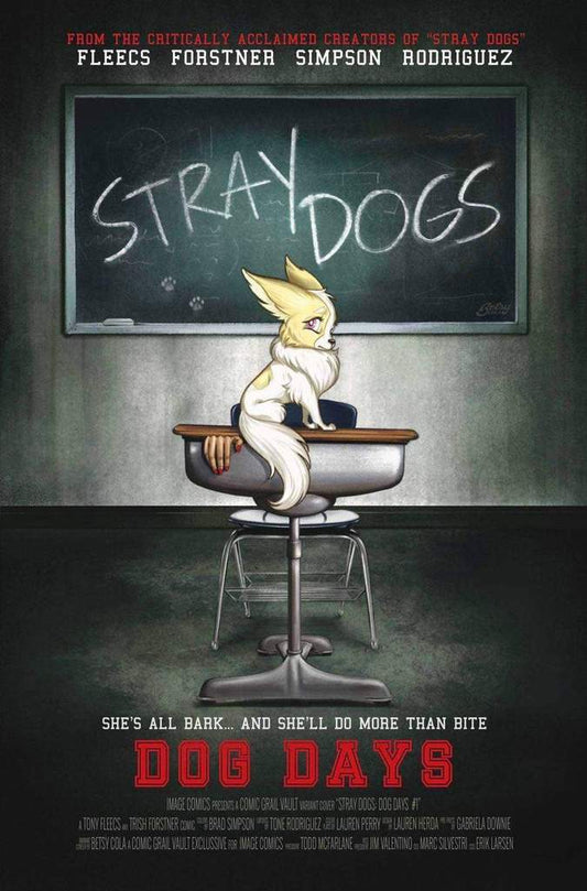 STRAY DOGS DOG DAYS #1 BETSY COLA 'JENNIFERS BODY' HOMAGE VARIANT LIMITED TO 400 COPIES