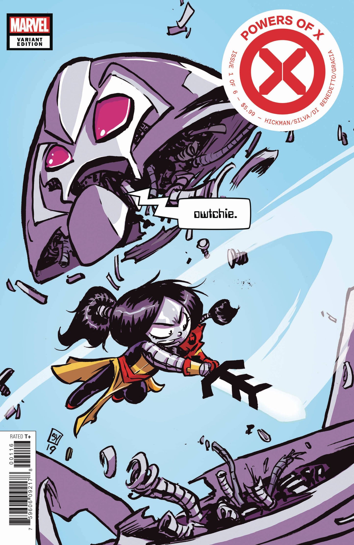 POWERS OF X #1 (OF 6) SKOTTIE YOUNG VARIANT