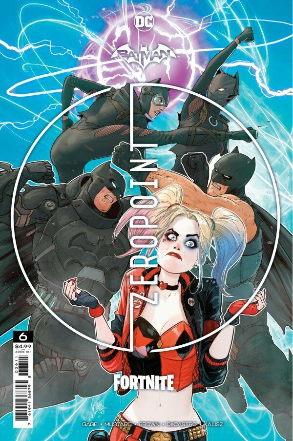 BATMAN FORTNITE ZERO POINT #6 1st PRINT INCLUDES GAME CODE