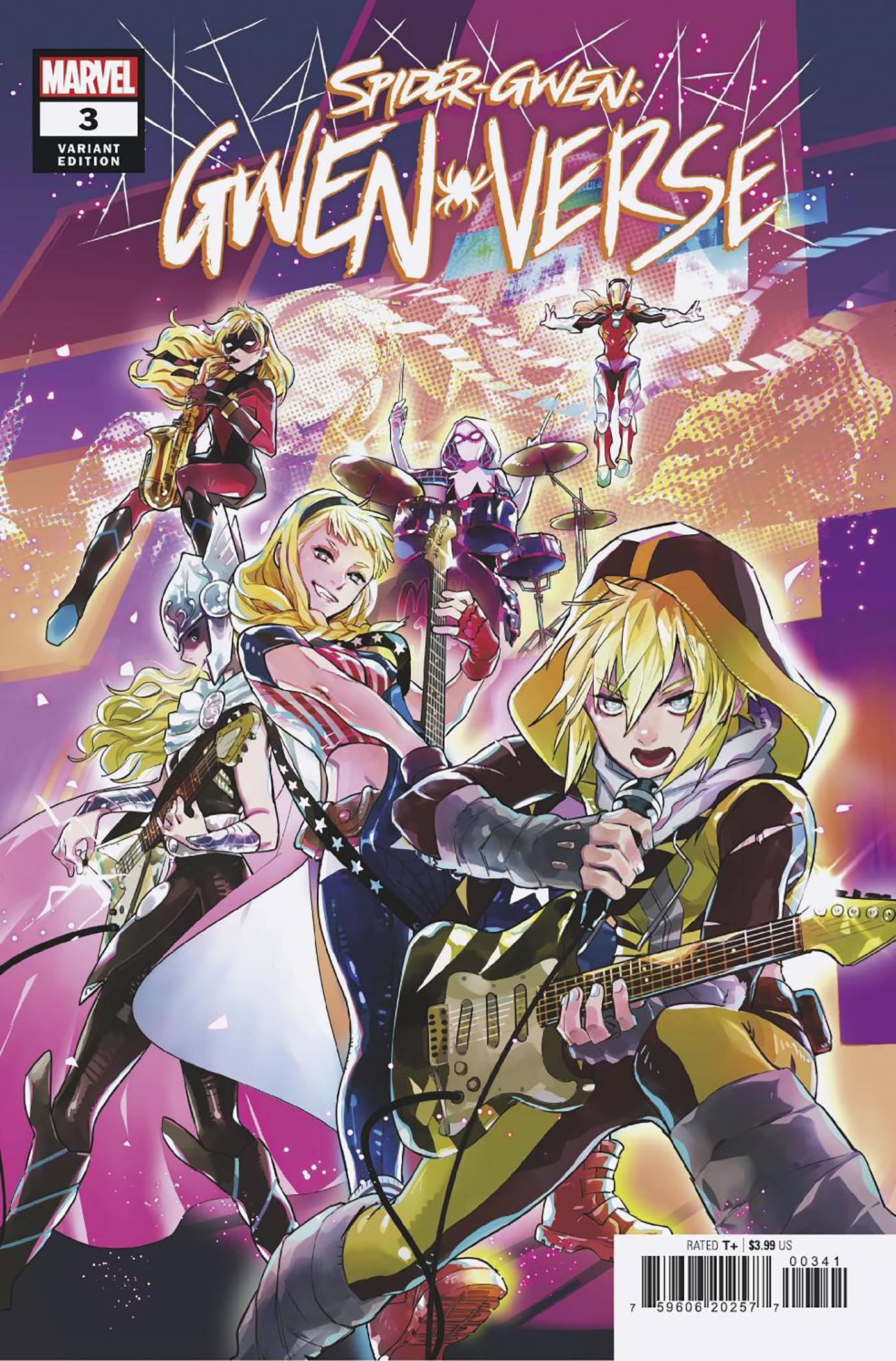 SPIDER-GWEN GWENVERSE #3 (OF 5) 1:25 FUJI VARIANT