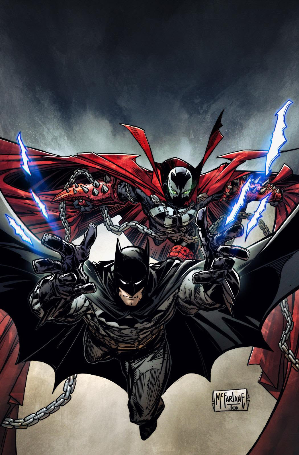 14/12/2022 BATMAN SPAWN #1 TODD MCFARLANE (CVR T) VARIANT
