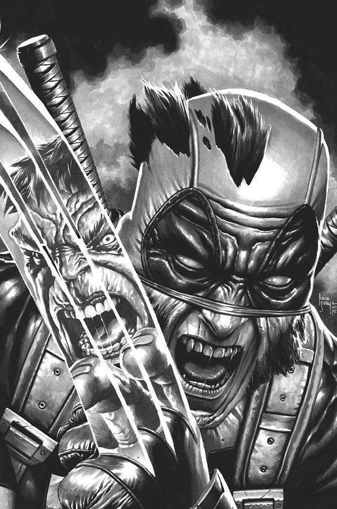 DEADPOOL #4 MICO SUAYAN SKETCH MEGACON VIRGIN VARIANT LIMITED TO 1000 COPIES