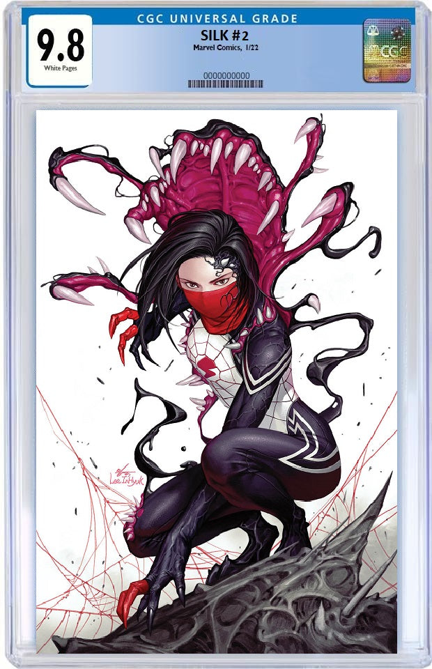 SILK #2 INHYUK LEE VENOMIZED VIRGIN VARIANT LIMITED TO 1000 COPIES CGC 9.8 PREORDER
