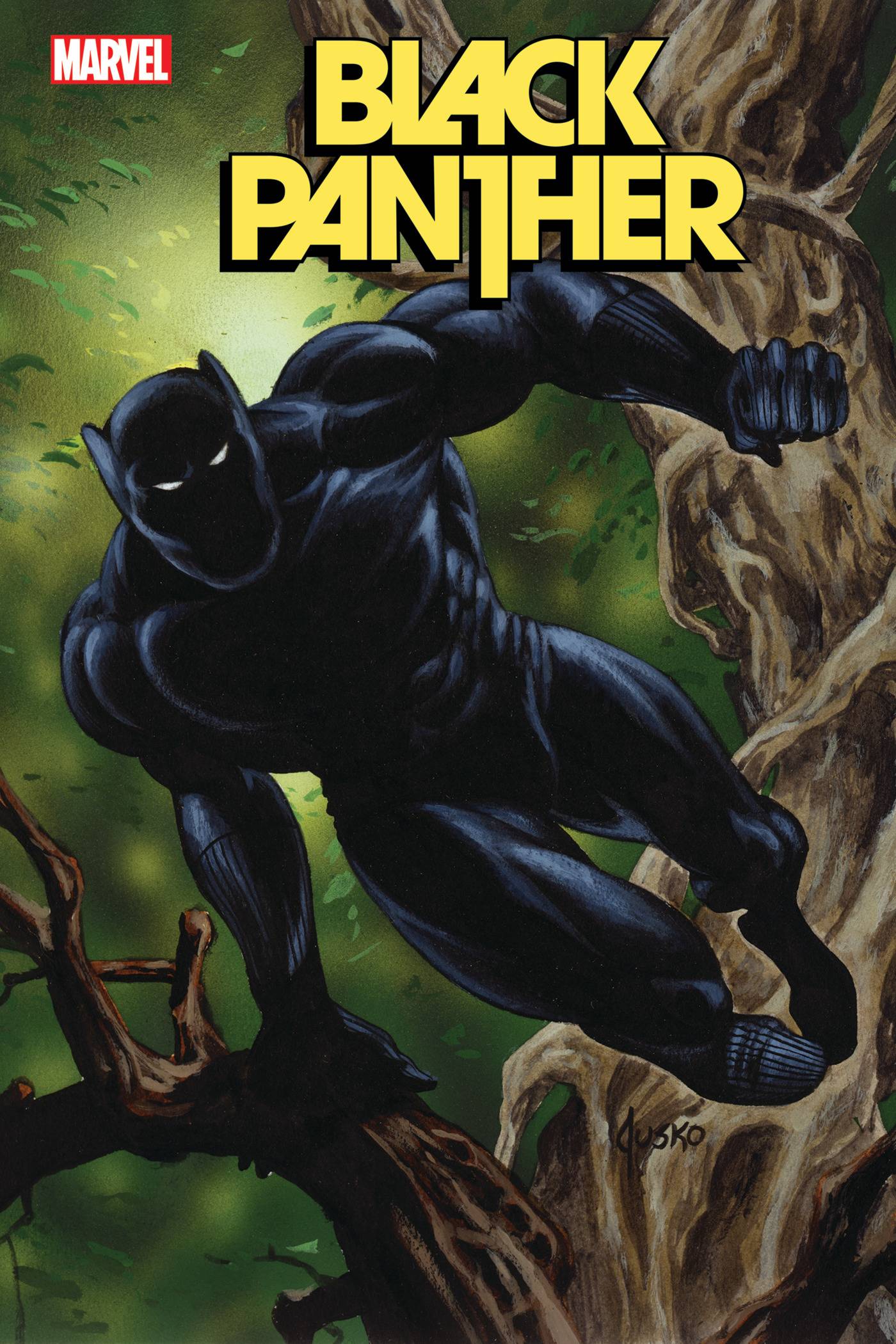BLACK PANTHER #3 JUSKO MARVEL MASTERPIECES VARIANT