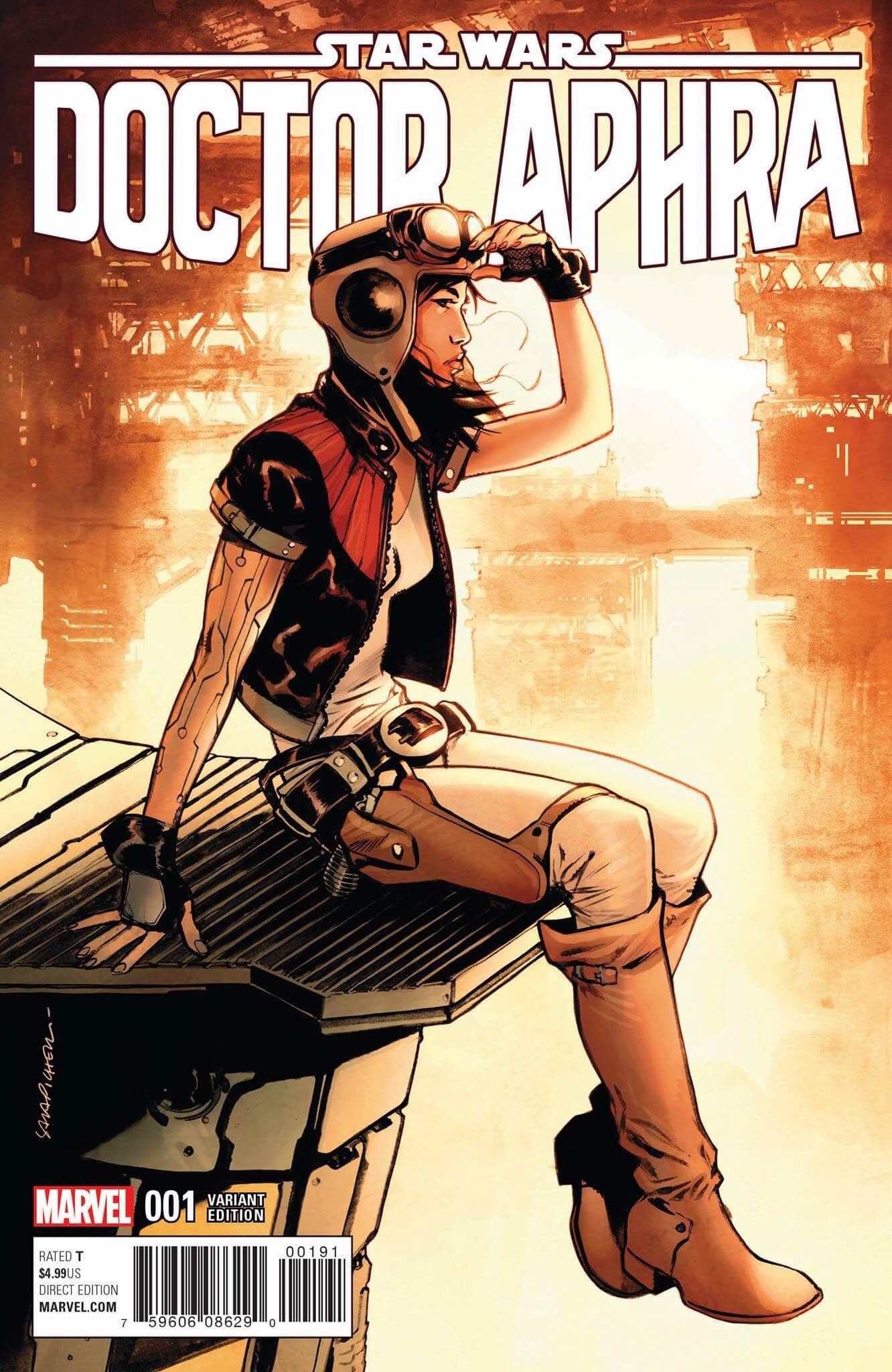 STAR WARS : DR APHRA #1 SARA PICHELLI VARIANT COLOR - Sad Lemon Comics