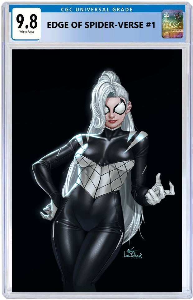 EDGE OF SPIDER-VERSE #1 INHYUK LEE NYCC BLACKOUT VIRGIN VARIANT LIMITED TO 1000 COPIES - RAW & CGC