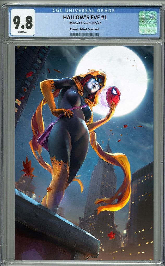 HALLOWS EVE #1 TIAGO DA SILVA MEGACON VIRGIN VARIANT LIMITED TO 1000 COPIES - RAW & CGC OPTIONS