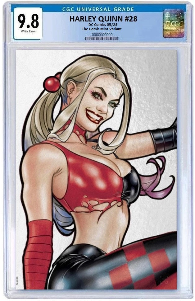 HARLEY QUINN #28 PABLO VILLALOBOS FOIL MEGACON VIRGIN VARIANT LIMITED TO 1000 COPIES - RAW & CGC OPTIONS