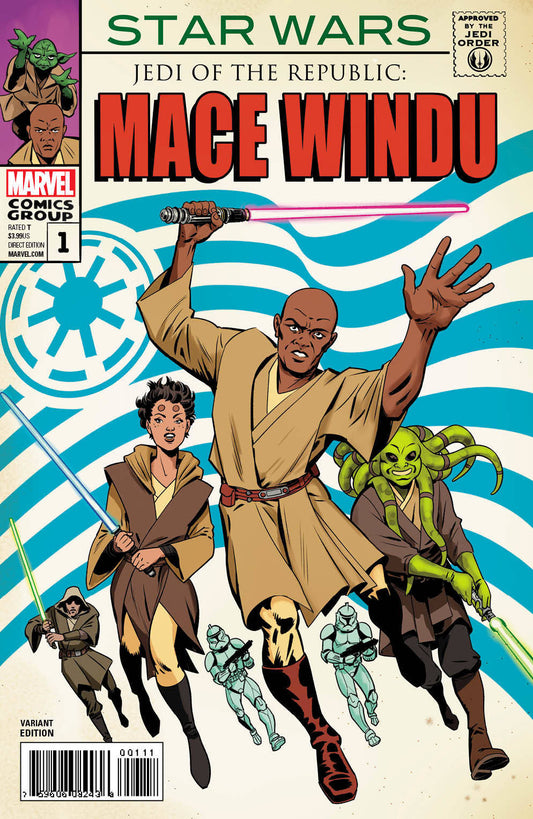 STAR WARS JEDI REPUBLIC MACE WINDU #1 1:10 STRANGE TALES 167 HOMAGE VARIANT