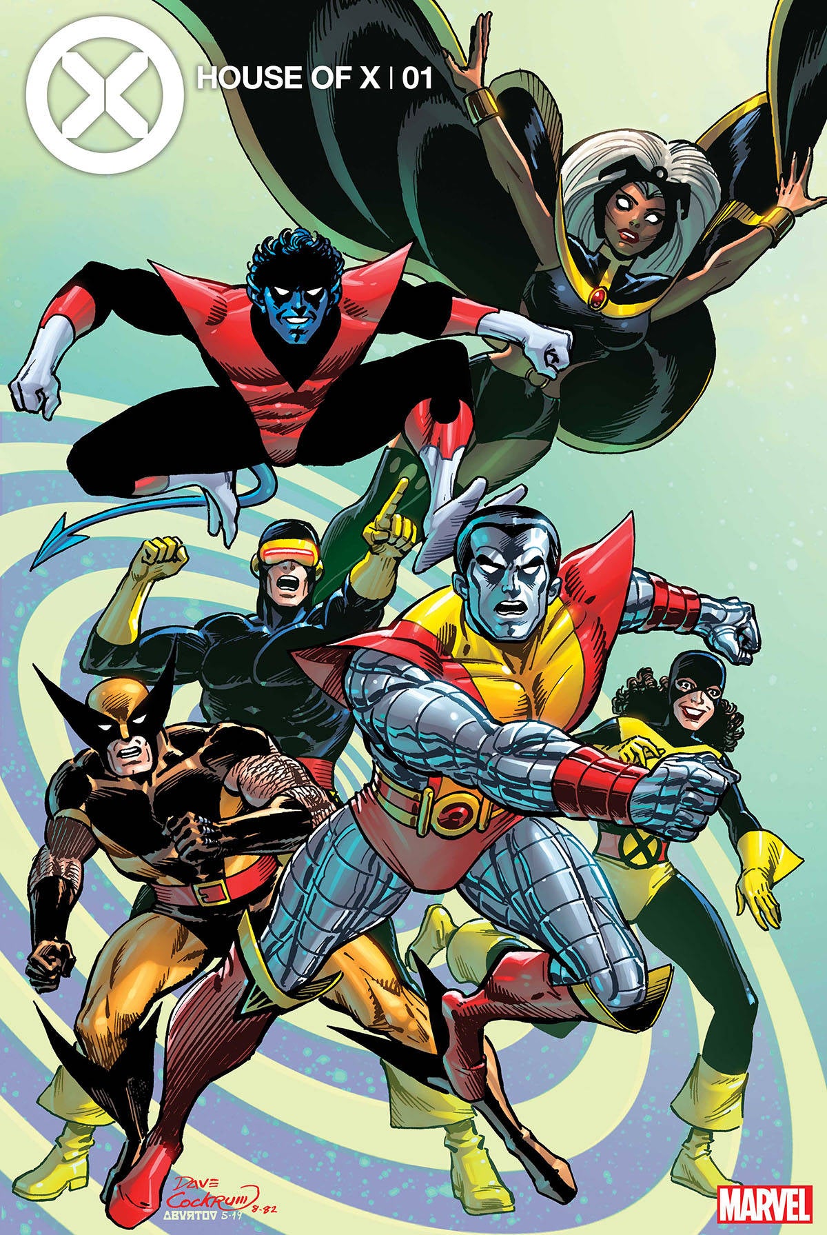 HOUSE OF X #1 (OF 6) 1:100 DAVE COCKRUM HIDDEN GEM VARIANT