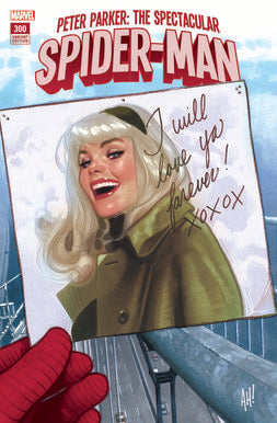 PETER PARKER SPECTACULAR SPIDER-MAN #300 ADAM HUGHES TRADE VARIANT LIMITED TO 3000 COPIES